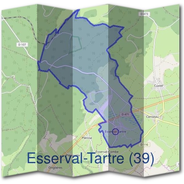 Mairie d'Esserval-Tartre (39)