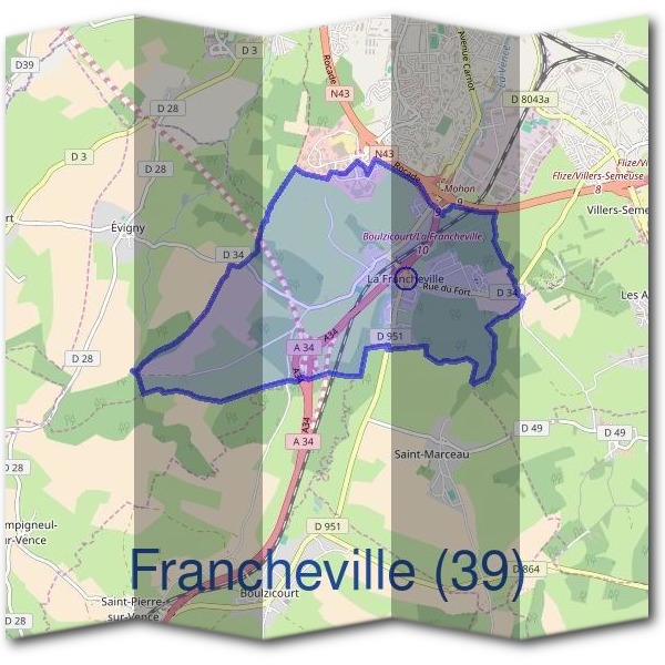 Mairie de Francheville (39)