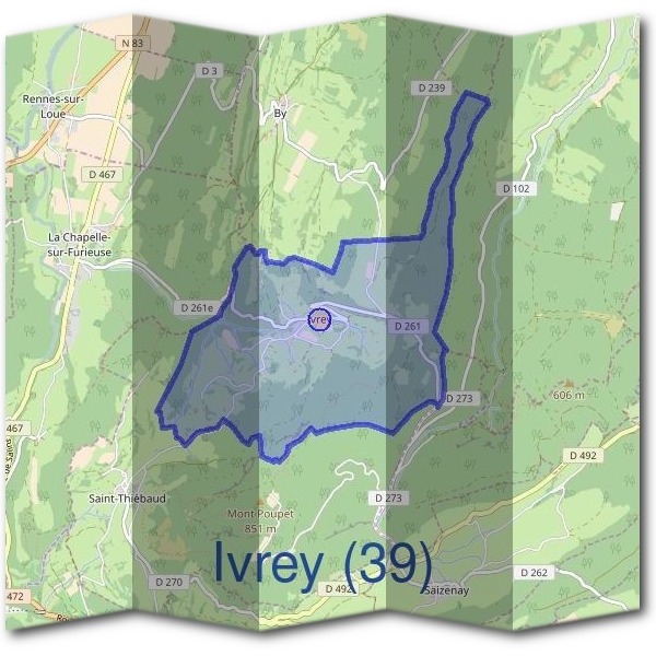 Mairie d'Ivrey (39)