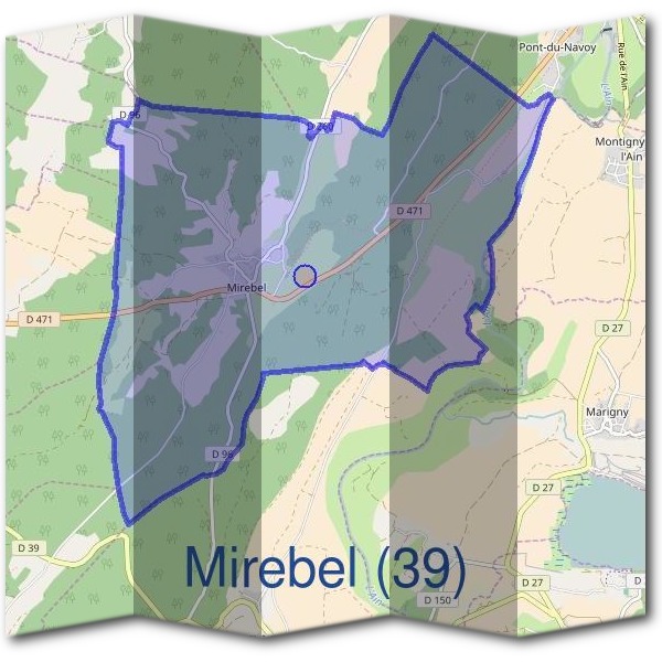 Mairie de Mirebel (39)