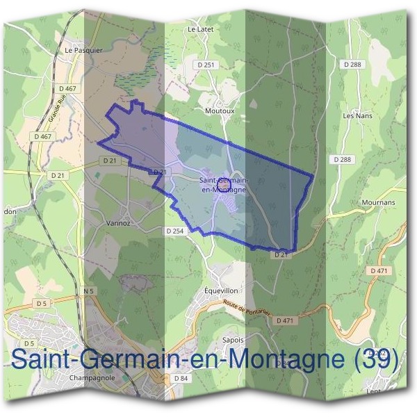 Mairie de Saint-Germain-en-Montagne (39)