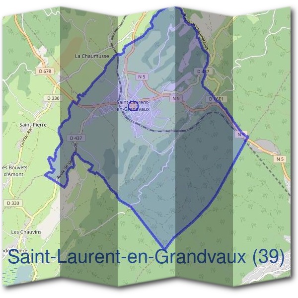 Mairie de Saint-Laurent-en-Grandvaux (39)