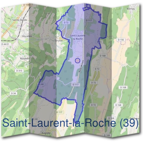 Mairie de Saint-Laurent-la-Roche (39)