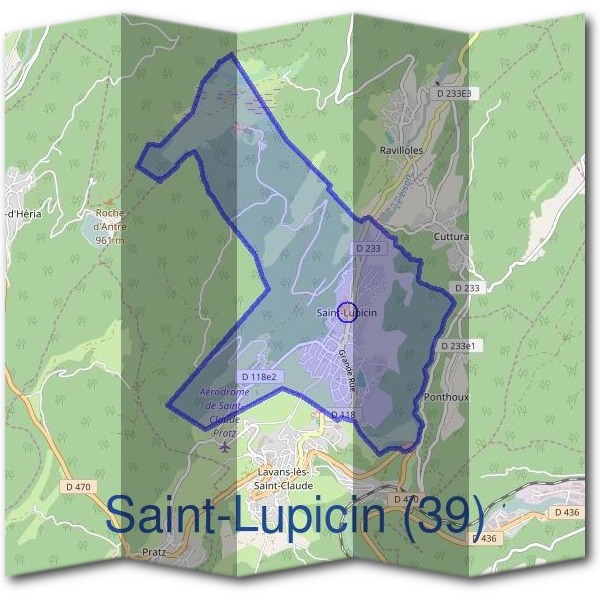 Mairie de Saint-Lupicin (39)