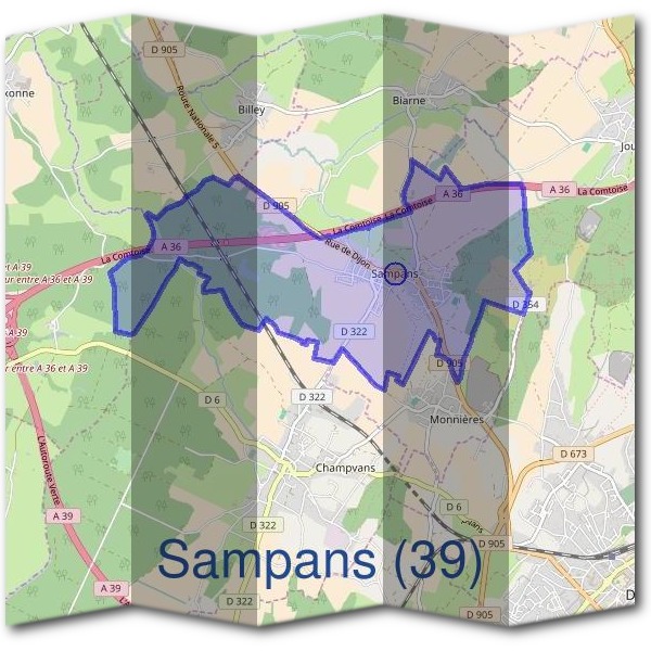 Mairie de Sampans (39)