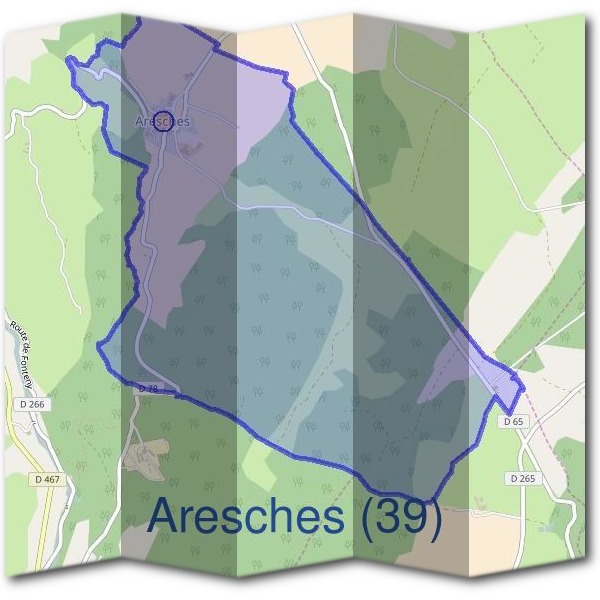Mairie d'Aresches (39)