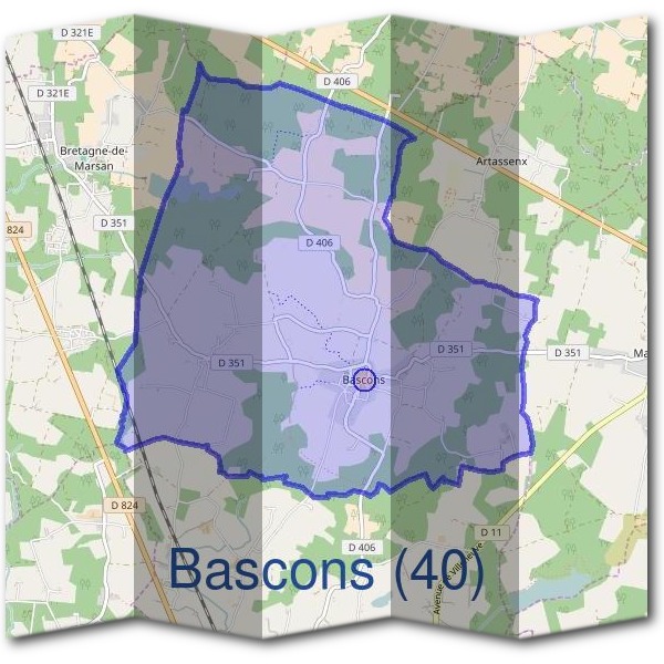 Mairie de Bascons (40)