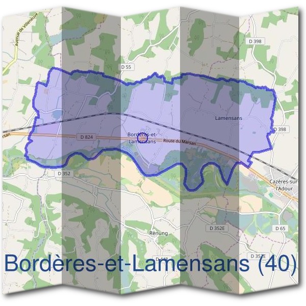 Mairie de Bordères-et-Lamensans (40)