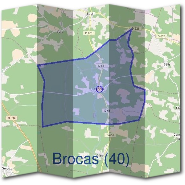 Mairie de Brocas (40)