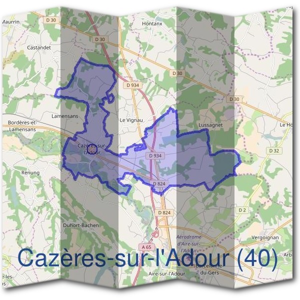 Mairie de Cazères-sur-l'Adour (40)