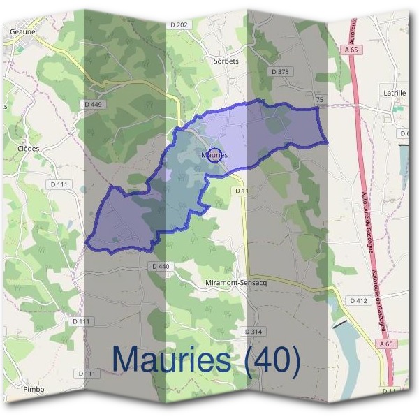 Mairie de Mauries (40)