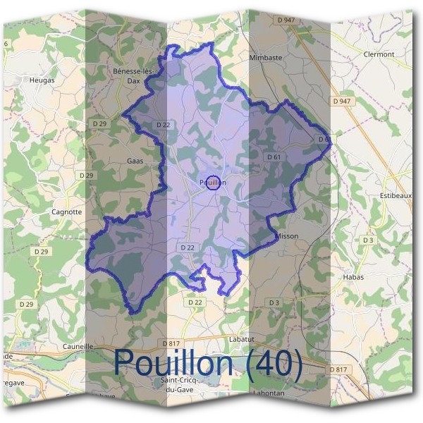Mairie de Pouillon (40)