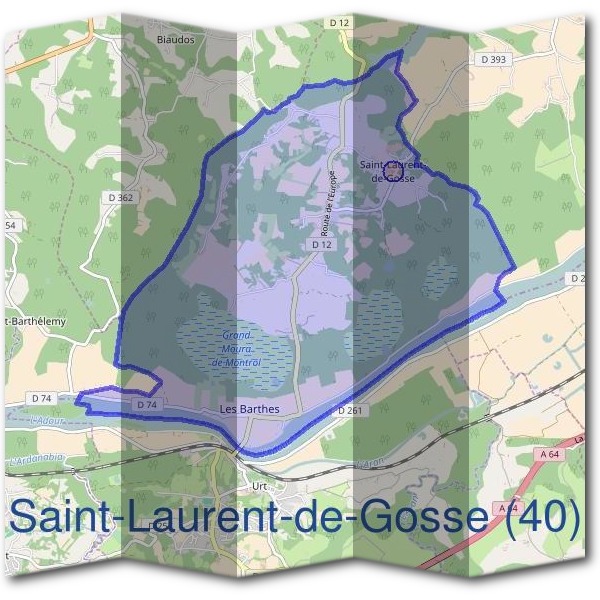 Mairie de Saint-Laurent-de-Gosse (40)