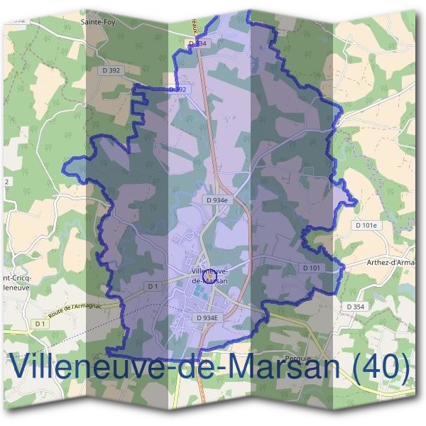 Mairie de Villeneuve-de-Marsan (40)