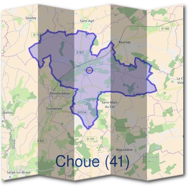Mairie de Choue (41)