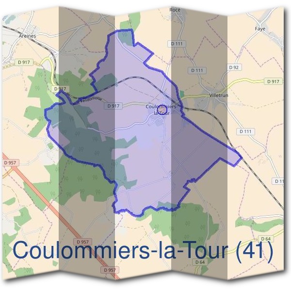 Mairie de Coulommiers-la-Tour (41)