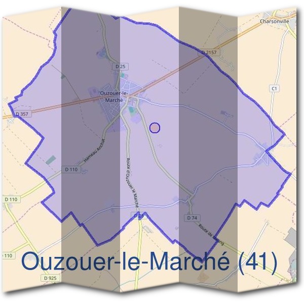 Mairie d'Ouzouer-le-Marché (41)