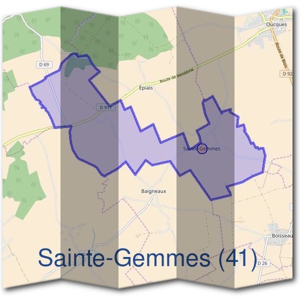 Mairie de Sainte-Gemmes (41)