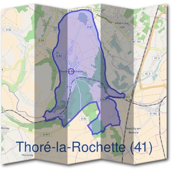 Mairie de Thoré-la-Rochette (41)