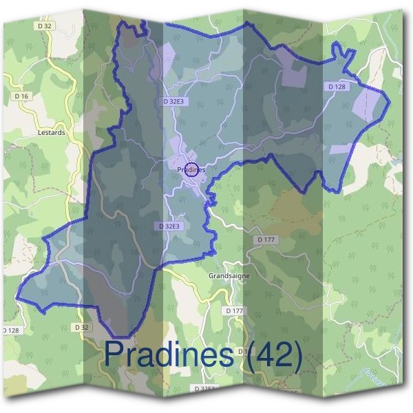 Mairie de Pradines (42)