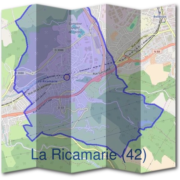 Mairie de La Ricamarie (42)