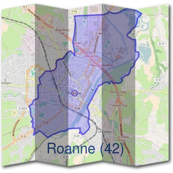 Mairie de Roanne (42)