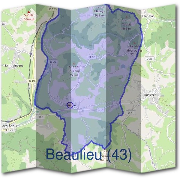 Mairie de Beaulieu (43)
