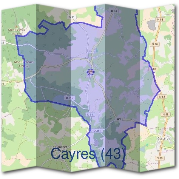 Mairie de Cayres (43)