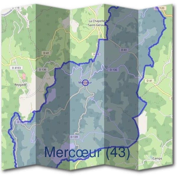 Mairie de Mercœur (43)