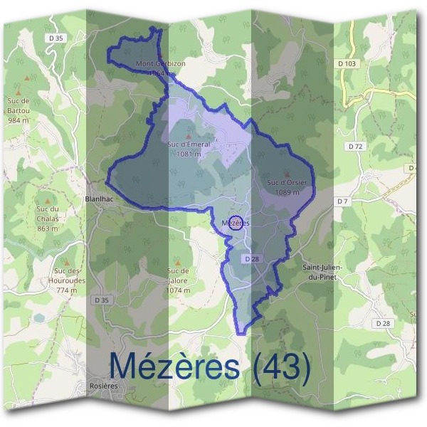 Mairie de Mézères (43)