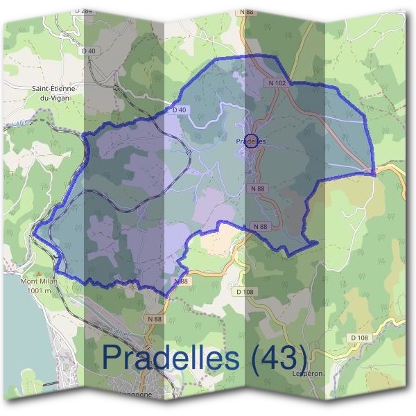 Mairie de Pradelles (43)