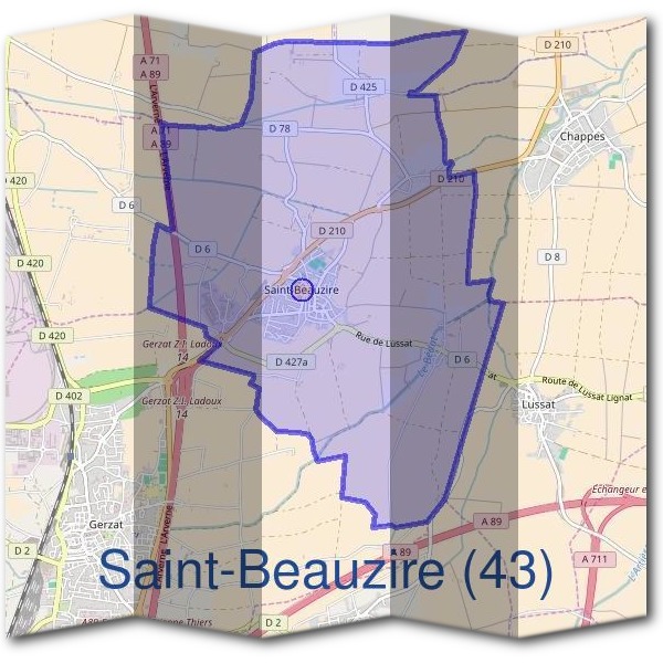 Mairie de Saint-Beauzire (43)