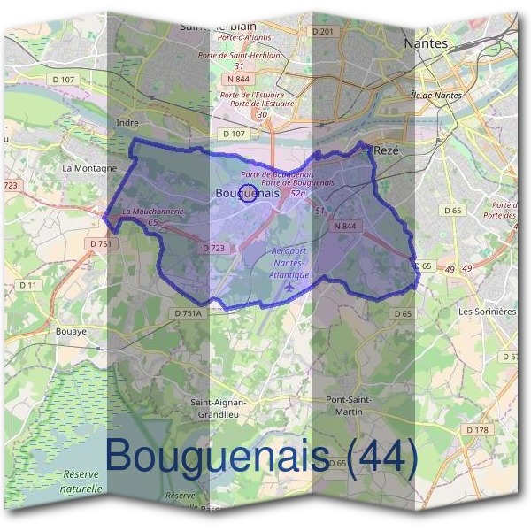 Mairie de Bouguenais (44)