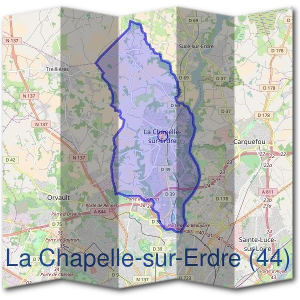 Mairie de La Chapelle-sur-Erdre (44)