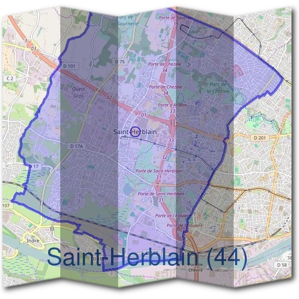 Mairie de Saint-Herblain (44)