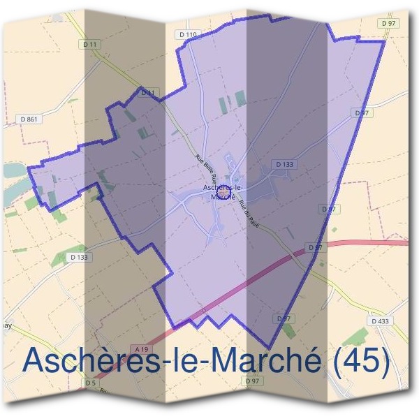 Mairie d'Aschères-le-Marché (45)