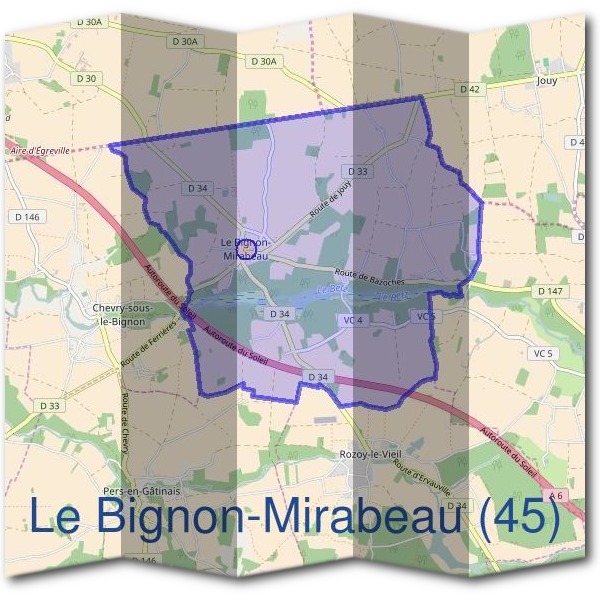 Mairie du Bignon-Mirabeau (45)