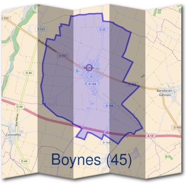 Mairie de Boynes (45)