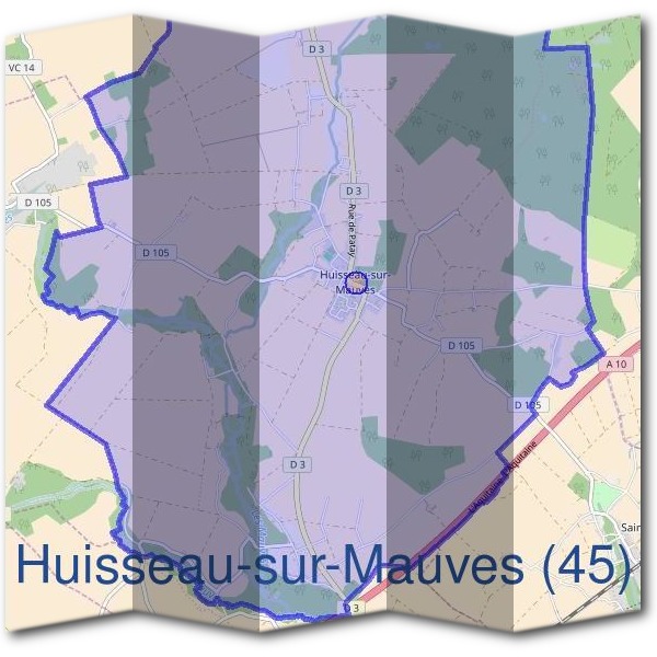 Mairie d'Huisseau-sur-Mauves (45)