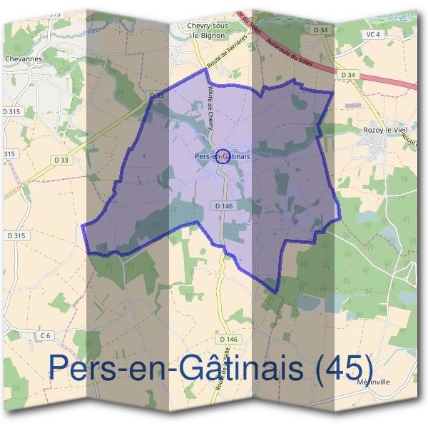 Mairie de Pers-en-Gâtinais (45)