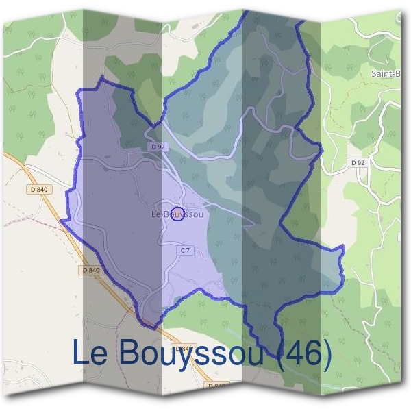 Mairie du Bouyssou (46)