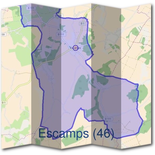 Mairie d'Escamps (46)