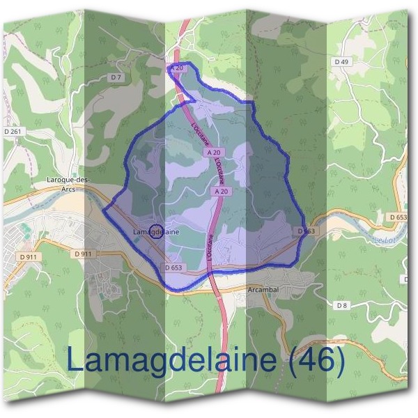 Mairie de Lamagdelaine (46)