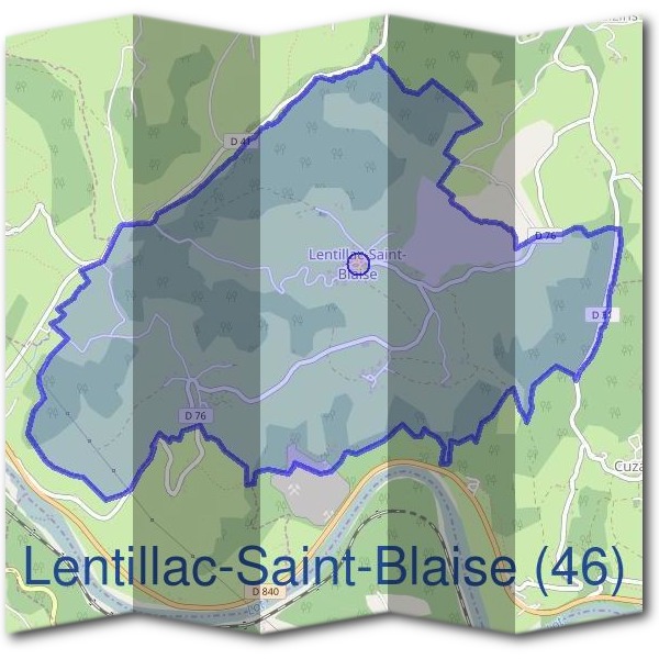 Mairie de Lentillac-Saint-Blaise (46)
