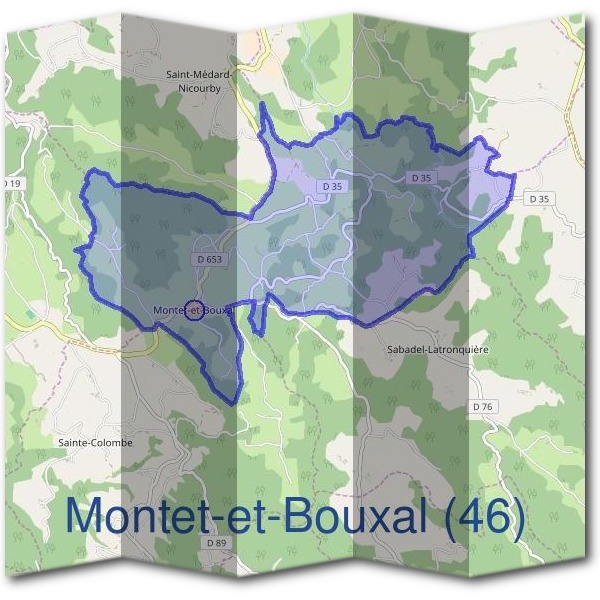 Mairie de Montet-et-Bouxal (46)