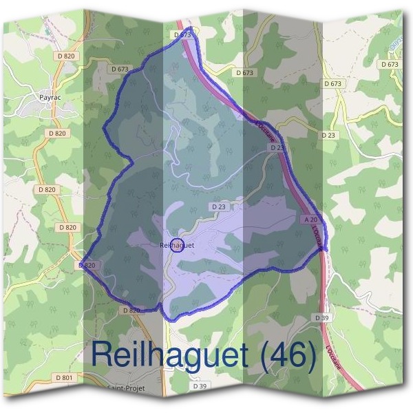 Mairie de Reilhaguet (46)