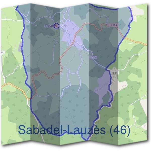 Mairie de Sabadel-Lauzès (46)