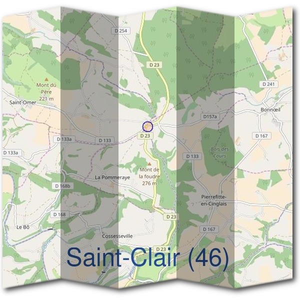 Mairie de Saint-Clair (46)