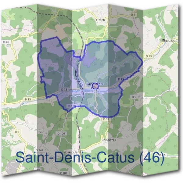 Mairie de Saint-Denis-Catus (46)