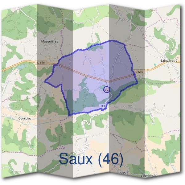 Mairie de Saux (46)